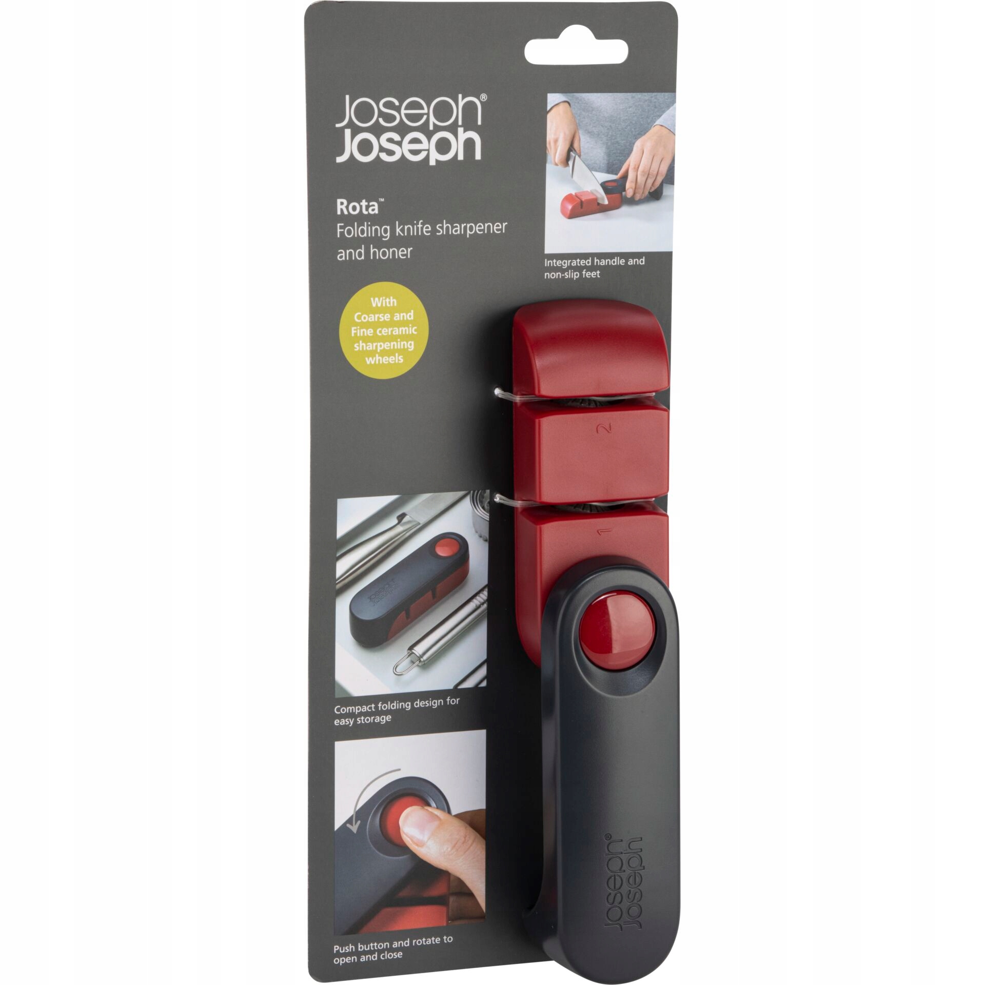 Joseph Joseph Rota Folding Knife Sharpener
