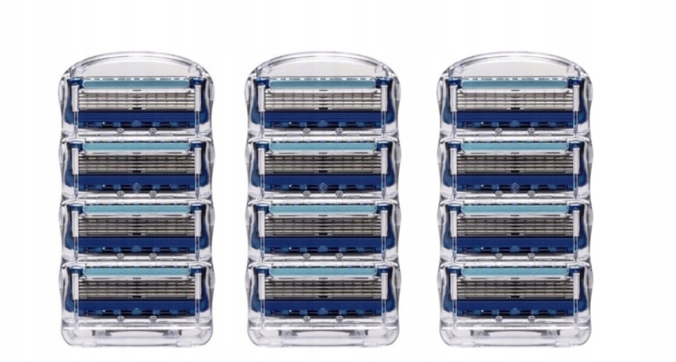 12 Ks Fusion 5 Proglide Vložky Čepele Nůžky Náhradní strojky