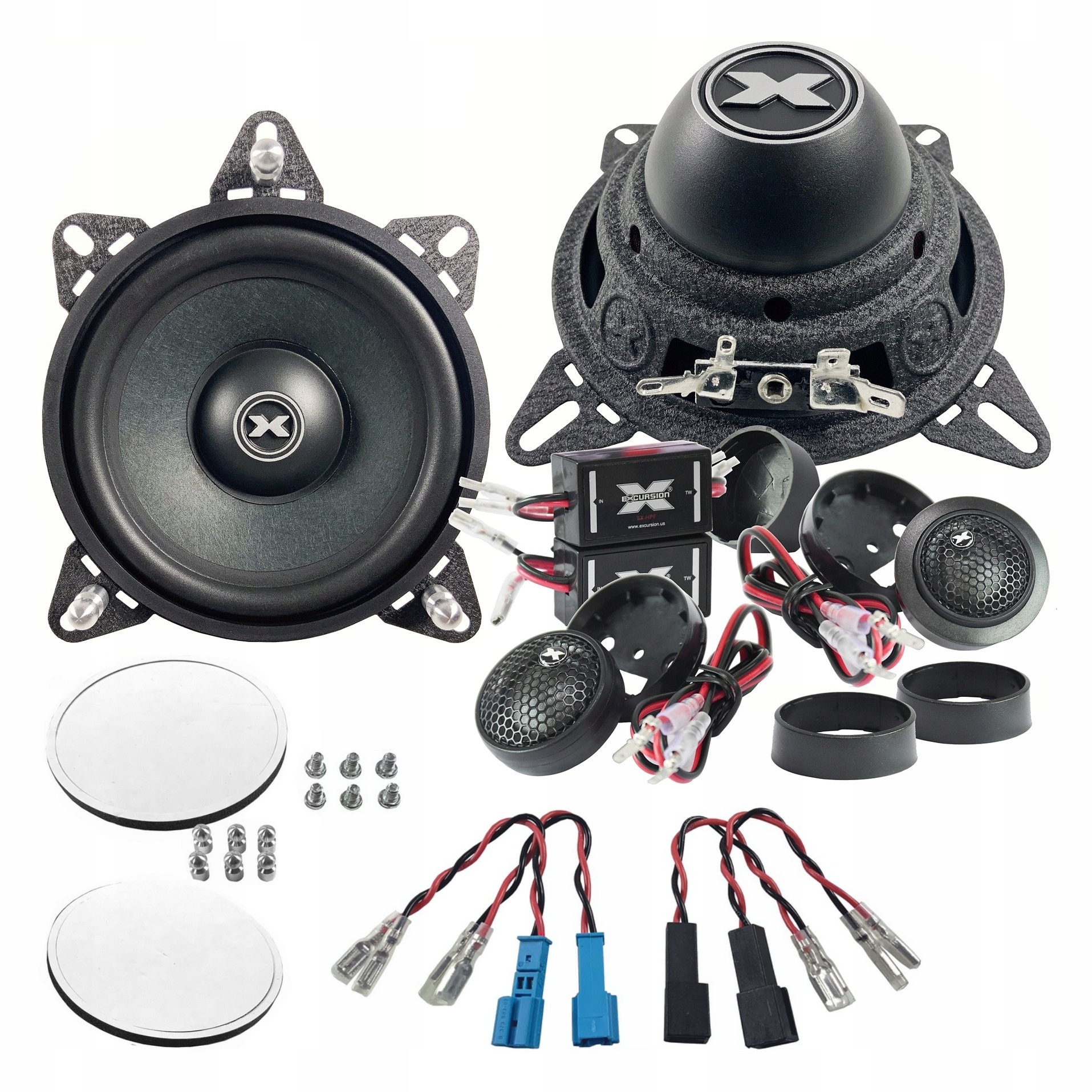 Excursion PX-4C Eco – 2-dílná sada reproduktorů DIN/BMW/Mercedes 75/200W