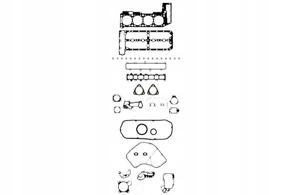 Kompletny zestaw uszczelek silnika pasuje do: IVECO DAILY III, DAILY I Numer katalogowy oryginału IVECO 2996103 IVECO 2996735