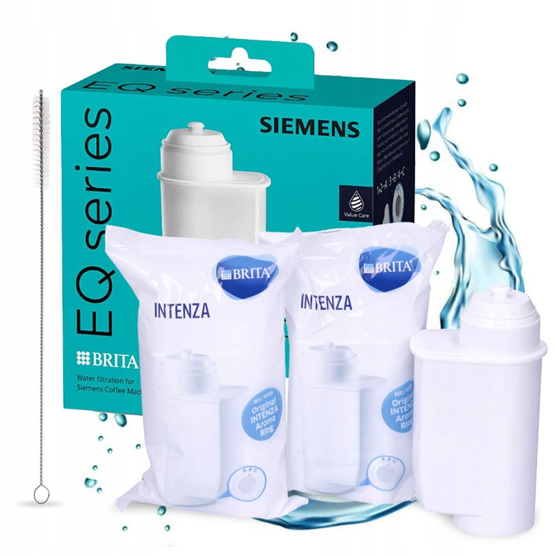 Zestaw filtr Siemens Eq 6, Bosch, Brita Intenza TZ70003 3szt szczotka