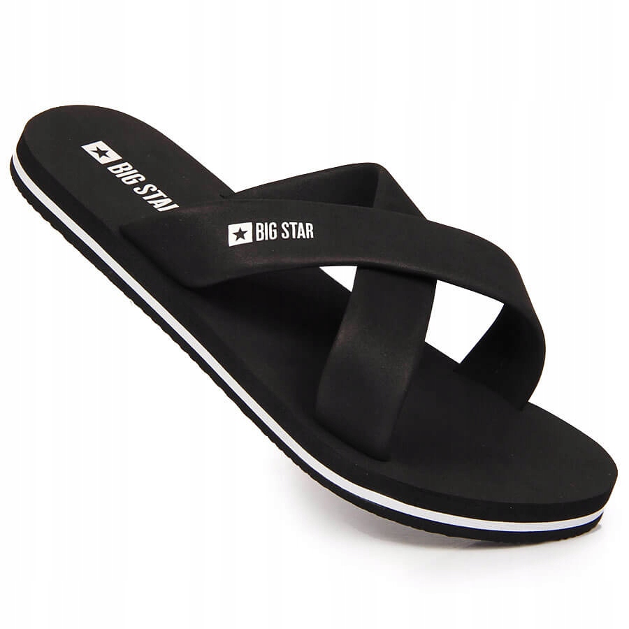 

Klapki piankowe basen czarne Big Star JJ274A338 38