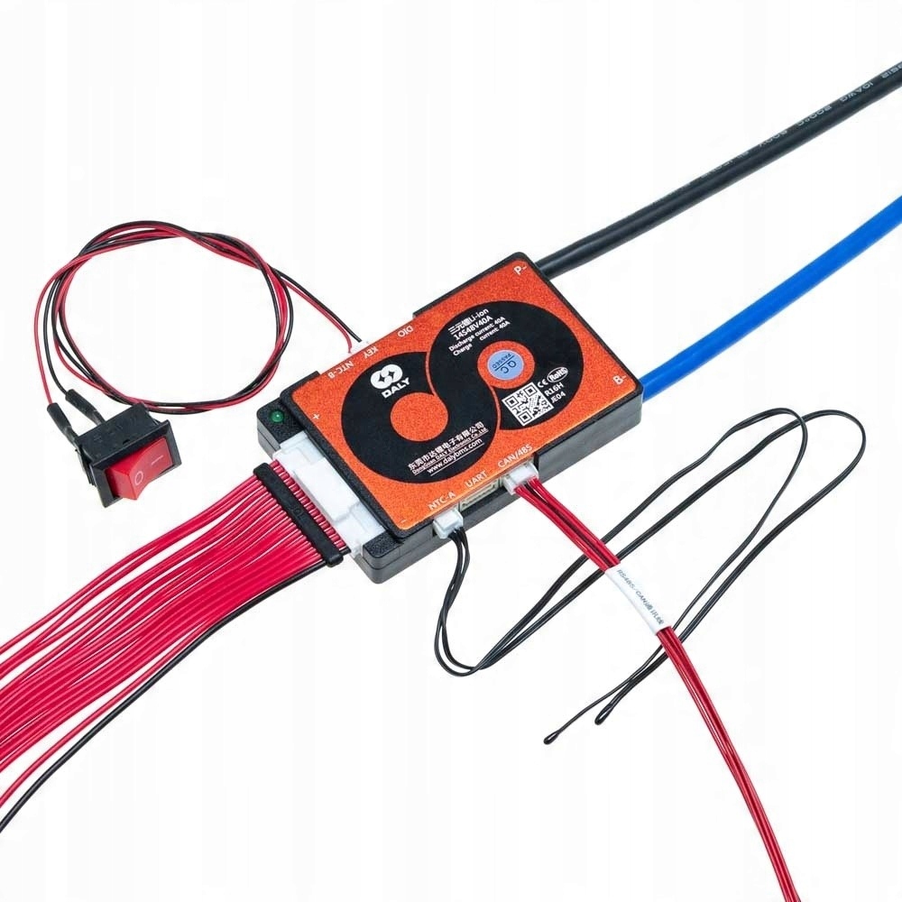 Modul Smart Bms 14S 40A Li-Ion Balanser-H Bt, WiFi