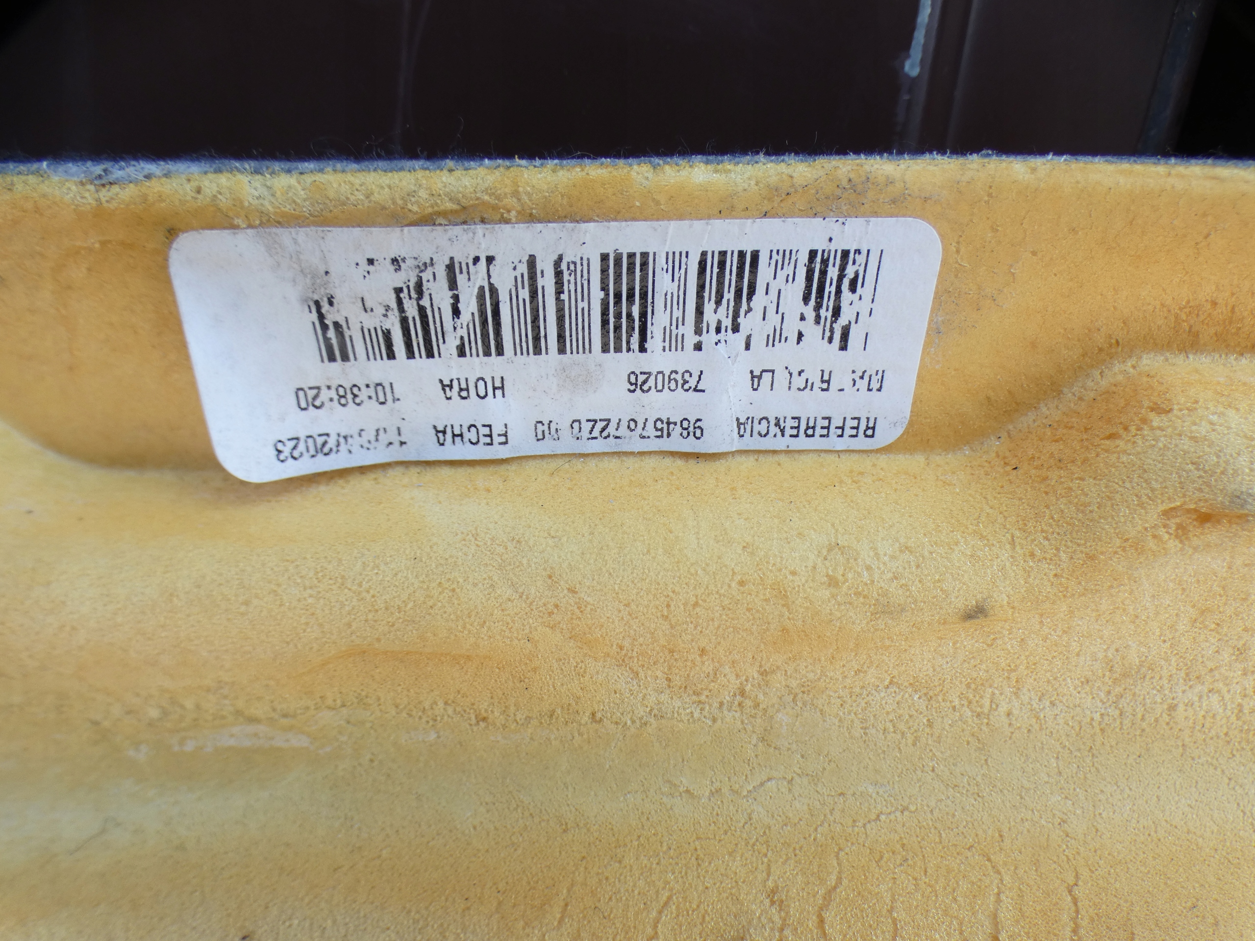 AUTOTEPPICHE BODEN Kofferraum RIFTER 98457672ZD