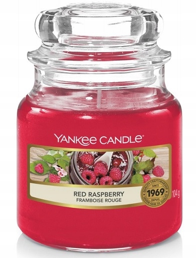 

Yankee Candle świeca zapachowa Red Raspberry 104g