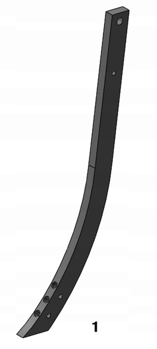 Grzedziel 60x25 je vhodný pro systém Horsch RC2305