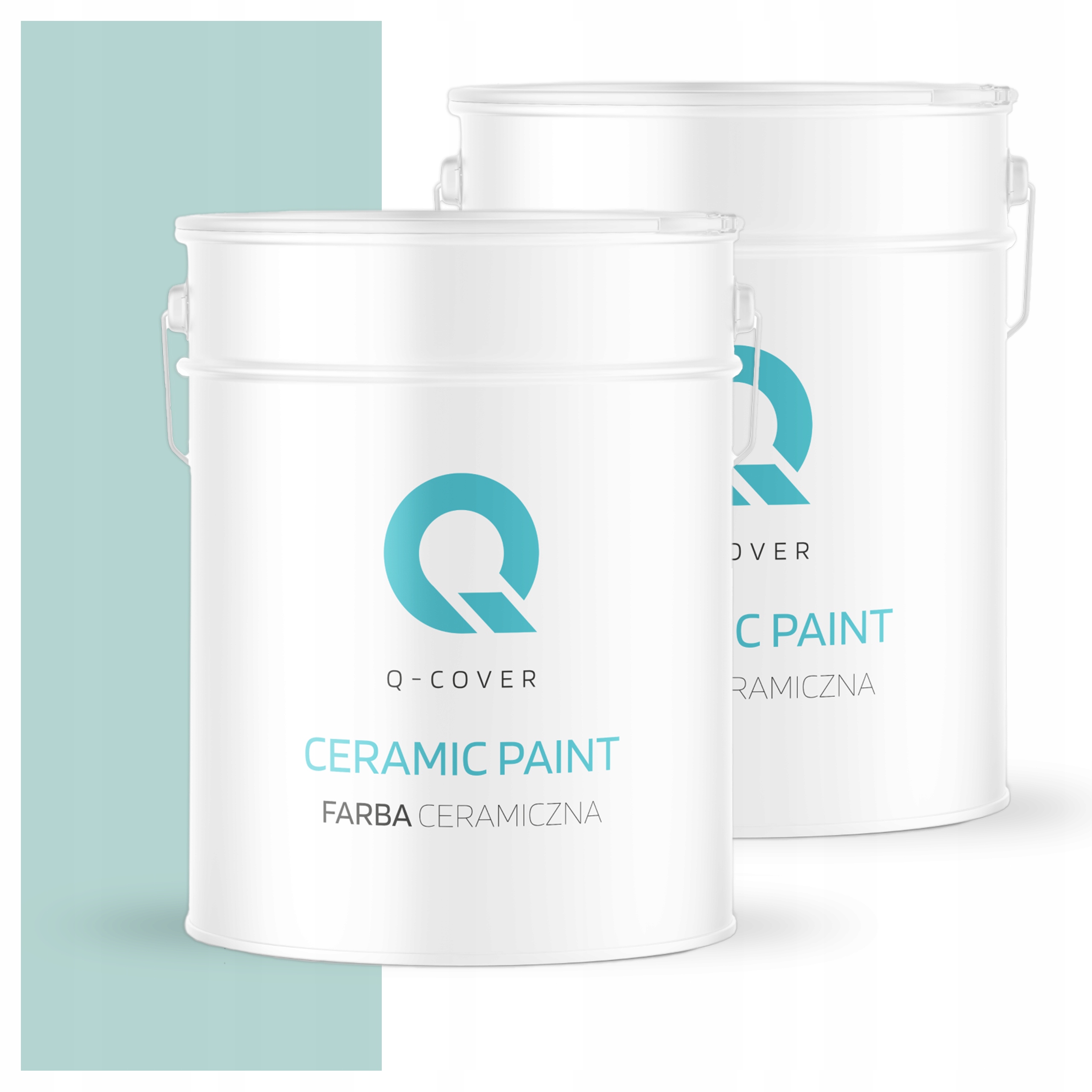 Keramická umývateľná farba na interiér 10 l Hlboká mätová farba svetlo H1561