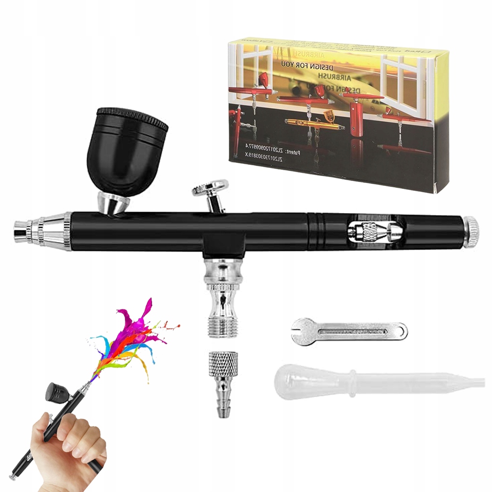 Malířský Aerograf Lakovací Pistole tryska 0,3mm