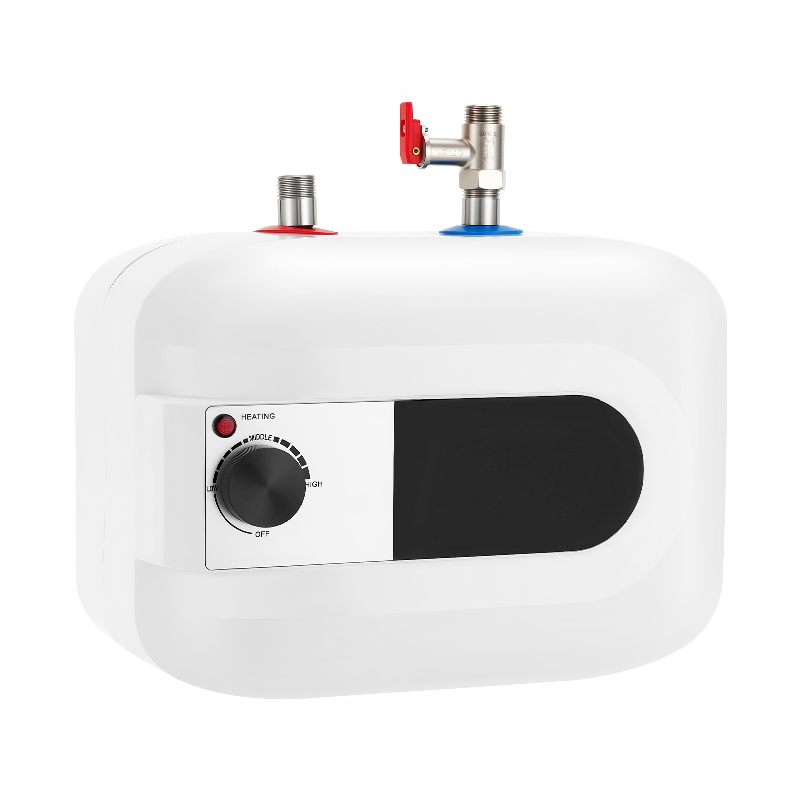SY-E29 1500W 6L Elektrický Mini Zásobníkový Ohřívač Vody S Displejem A Bezpečnostním Ventilem