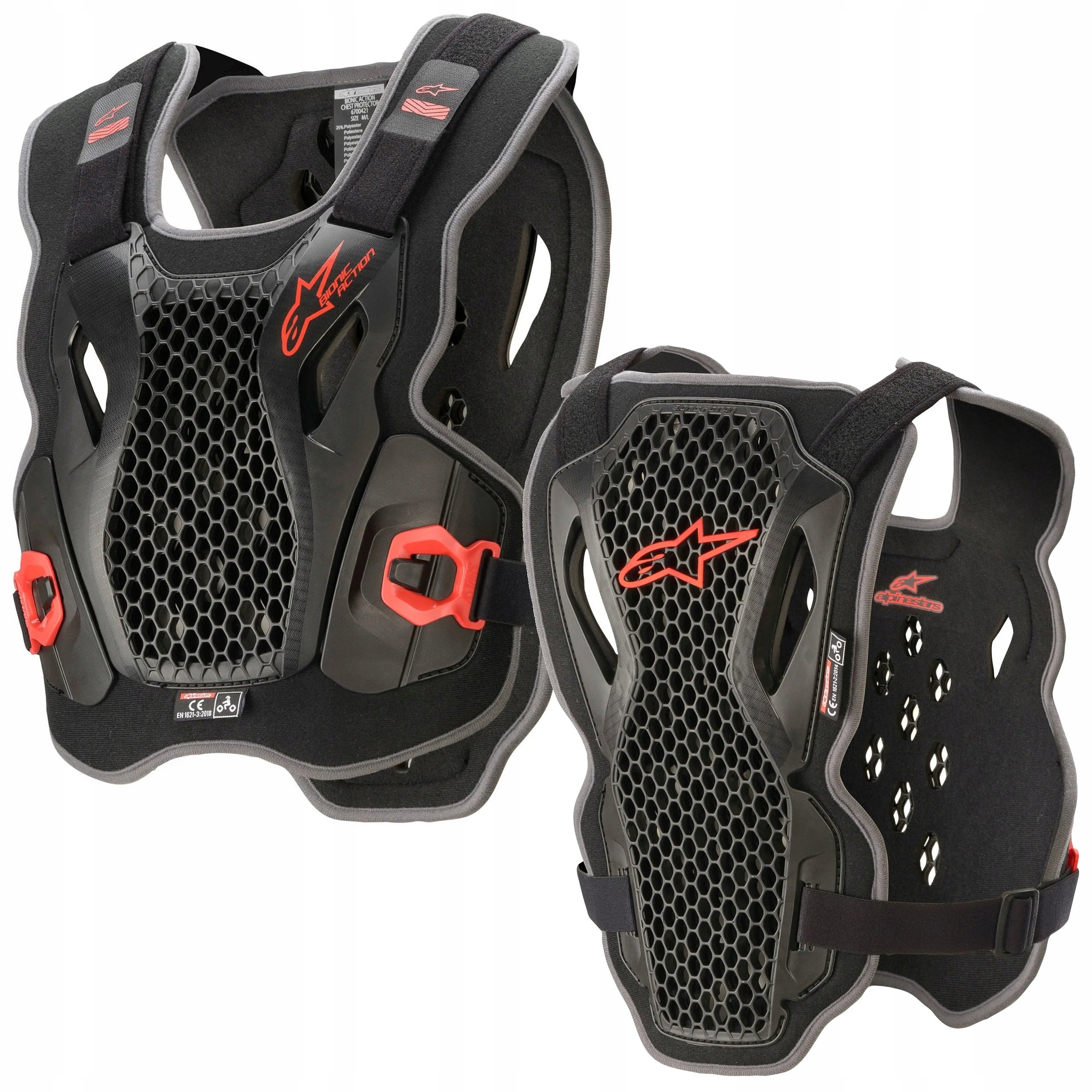 Buzer Chránič Tela Alpinestars Bionic Action Chránič Hrudníka XL/XXL