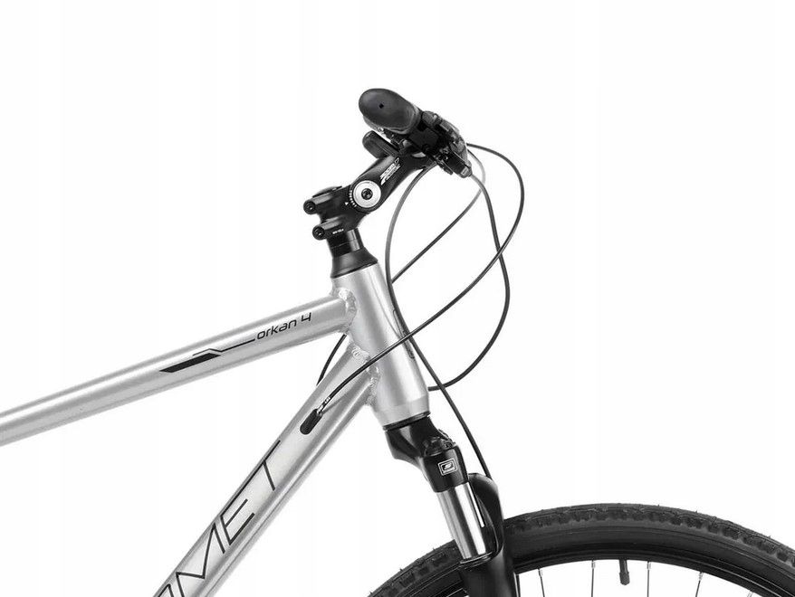 ROWER crossowy Romet ORKAN 4M rama 18 koła 28 srebrno-czarny hydraulika Rozmiar ramy 18 cali
