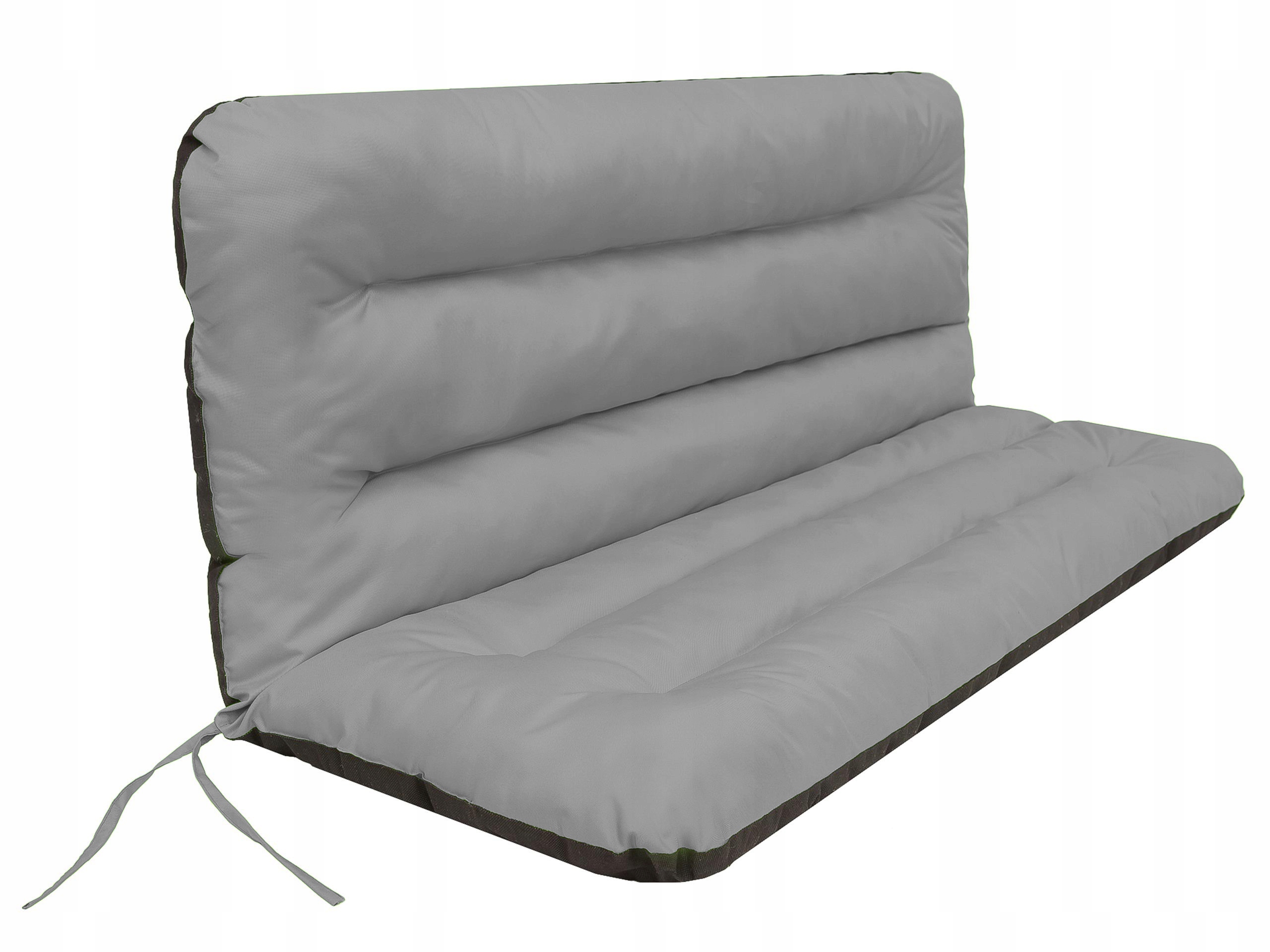 Polštář na zahradní houpačku s opěradlem, voděodolný na lavičku, 120 x 110 cm