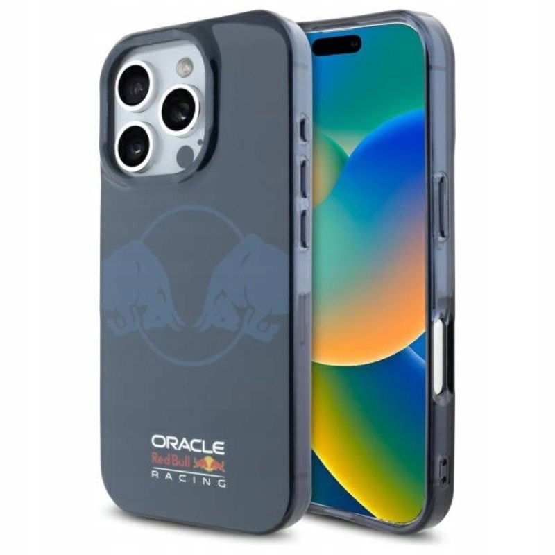 Red Bull IML Two Bulls MagSafe Etui iPhone 16 Pro Max (granatowy)