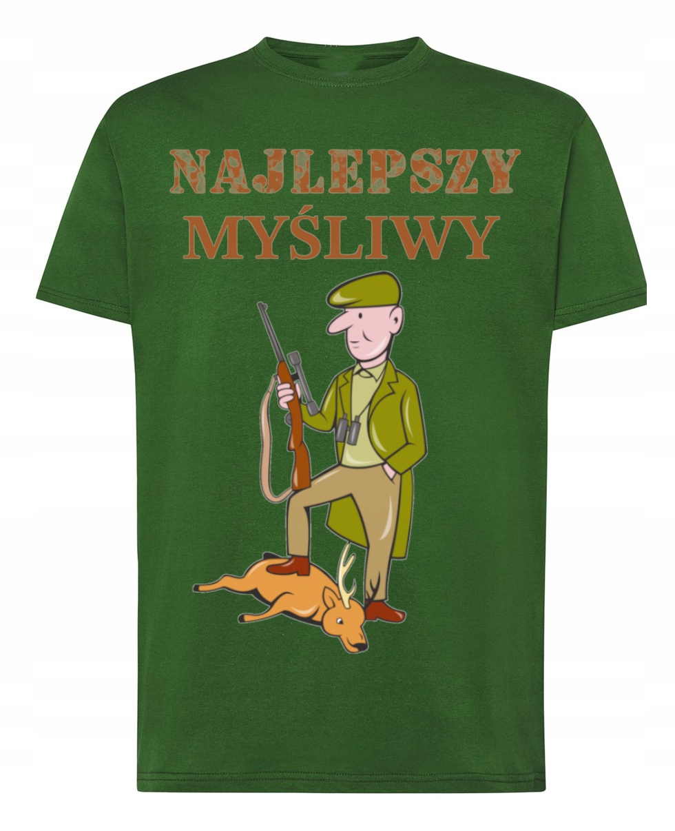 

T-Shirt Koszulka Najlepszy Myśliwy r.XXL