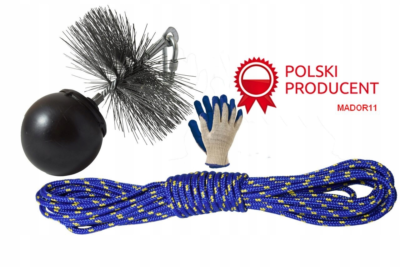 SZCZOTKA DO KOMINA WYCIOR ZESTAW 2,5KG + GRATIS