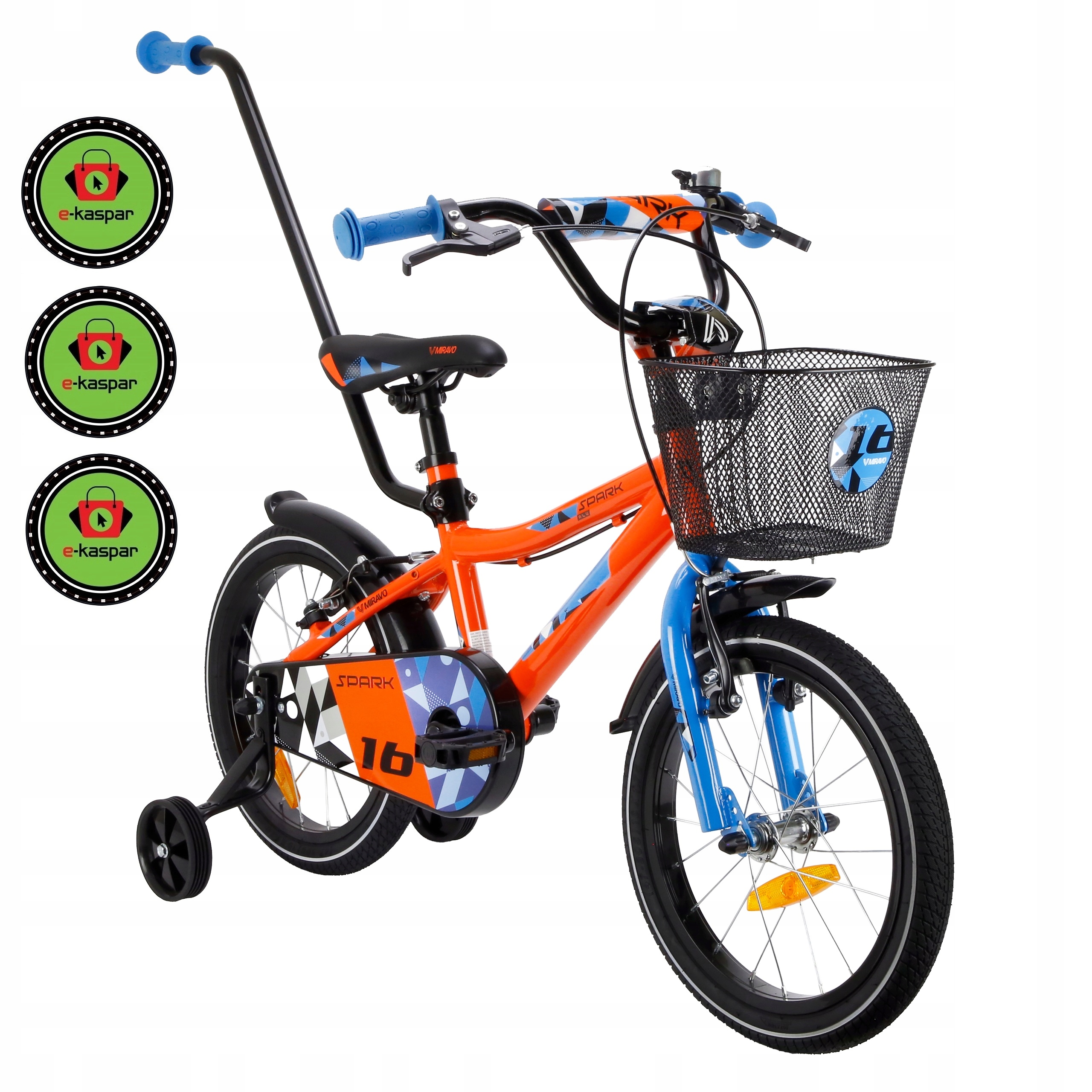 Rowerek Dziecięcy 16 Cali Miravo Alu Rower Dla Chłopca Prowadnik