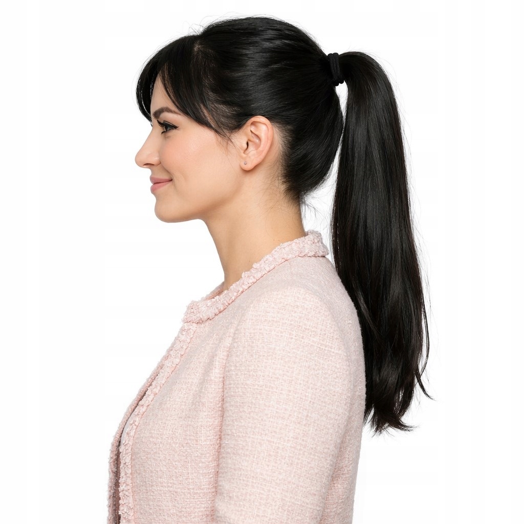 Připínací koník na sponu Liveropl v černé barvě 47 cm Ultralehký