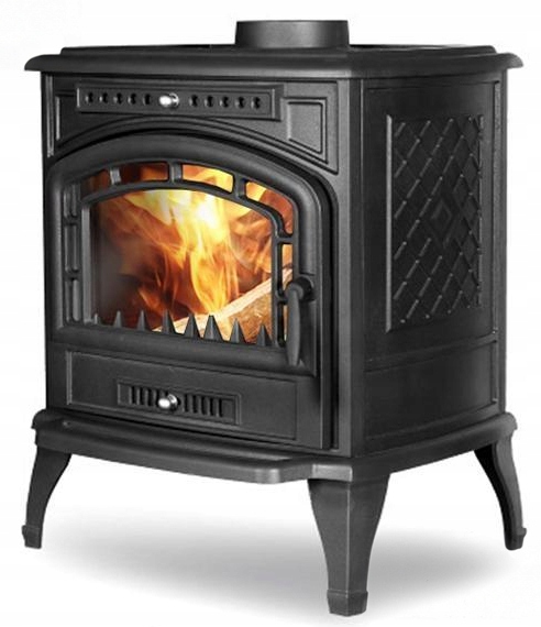 Kamna krbová kamna litinová koza volně stojící Kawmet P7 Eco 9,3 kW