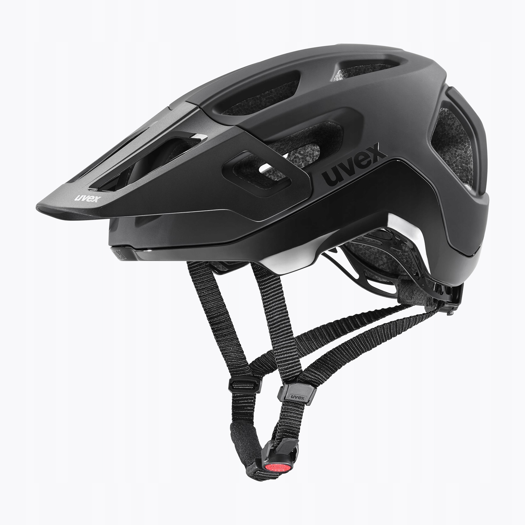 Kask rowerowy Uvex React black matte 59-61 cm