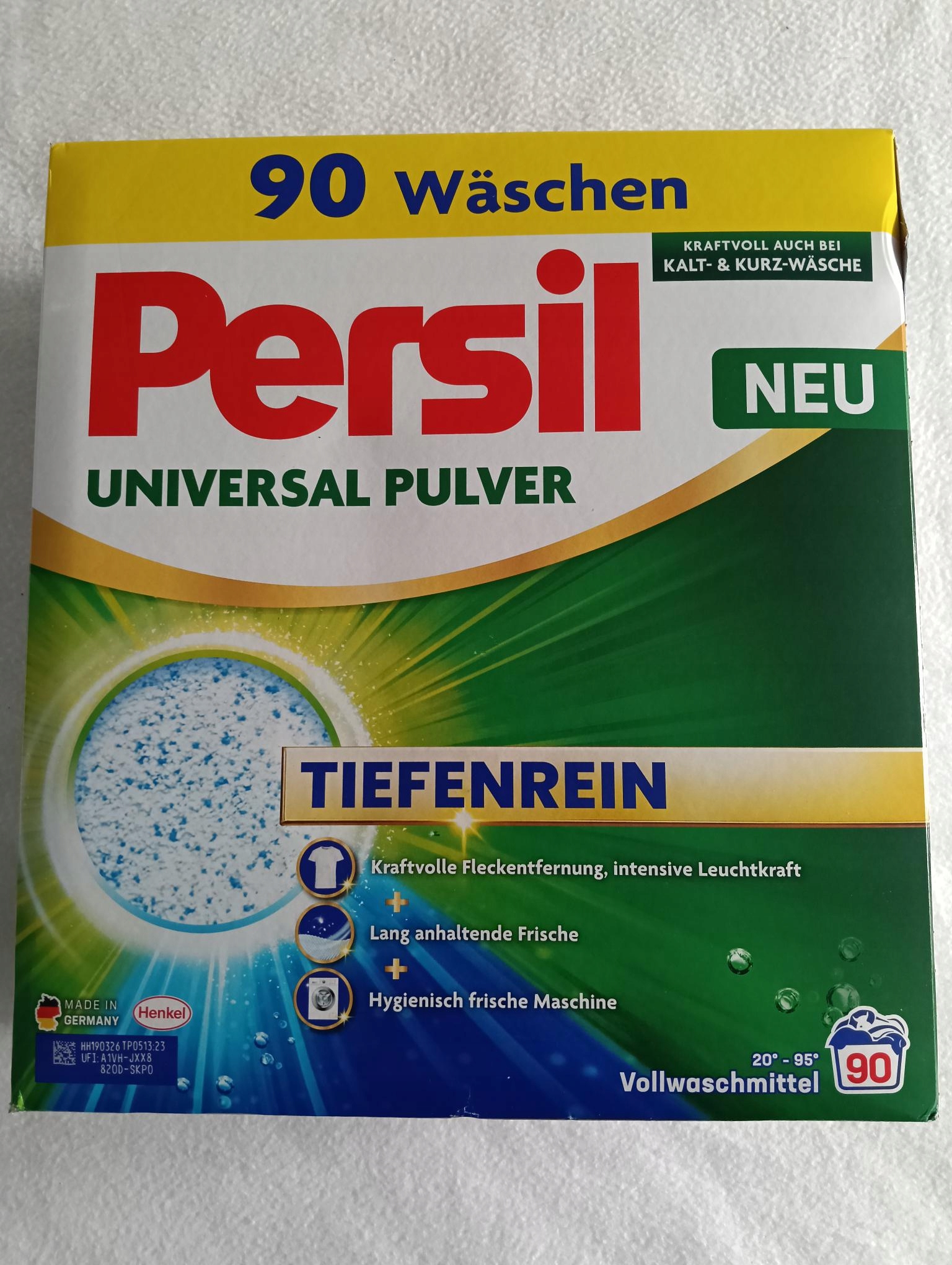 Prášek Na Praní Persil Universal Pulver Tiefenrein 90 Praní 4,950 Kg S De