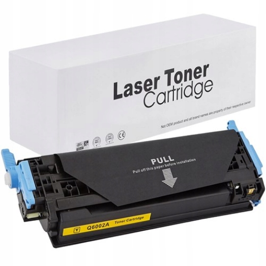 Nový toner pro Hp Q6002A 124A 1600 2600 2605 2605DN CM1015 1015MFP 1017 Y