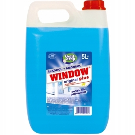

Window Płyn do mycia szyb 5L Zapas Alkohol amoniak