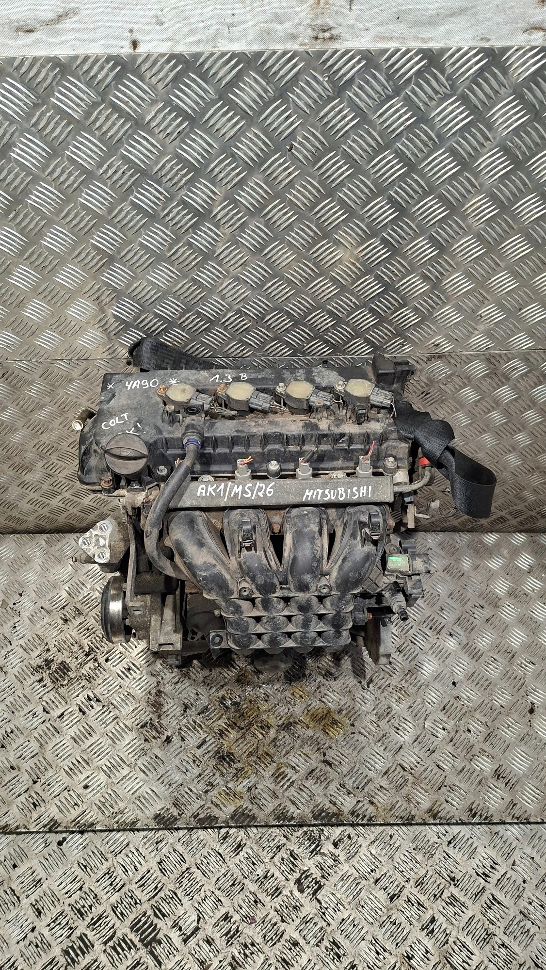 engine pillar unprotected MITSUBISHI COLT VI 1.3 4A90