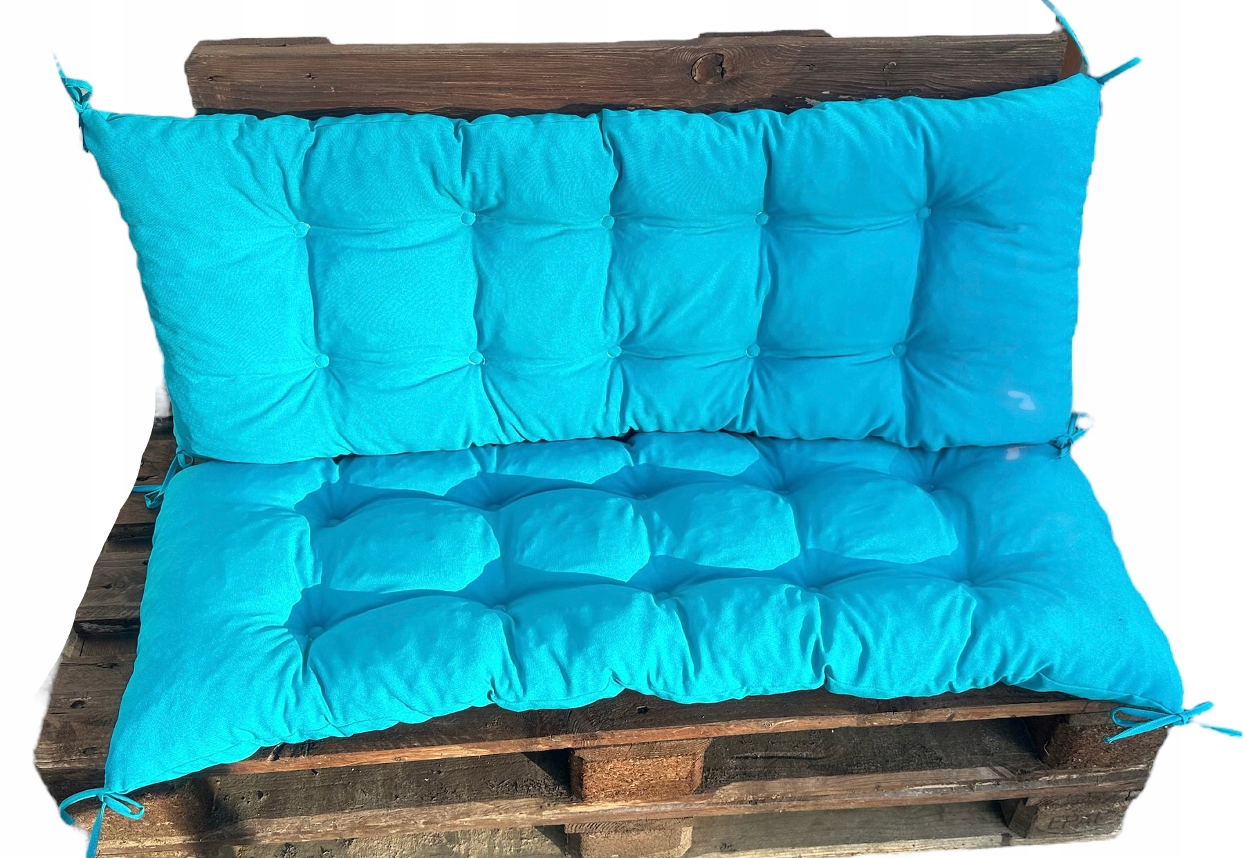 Polštáře Na Palety euro zahradní nábytek z palet Komplet 120 CM Lazur