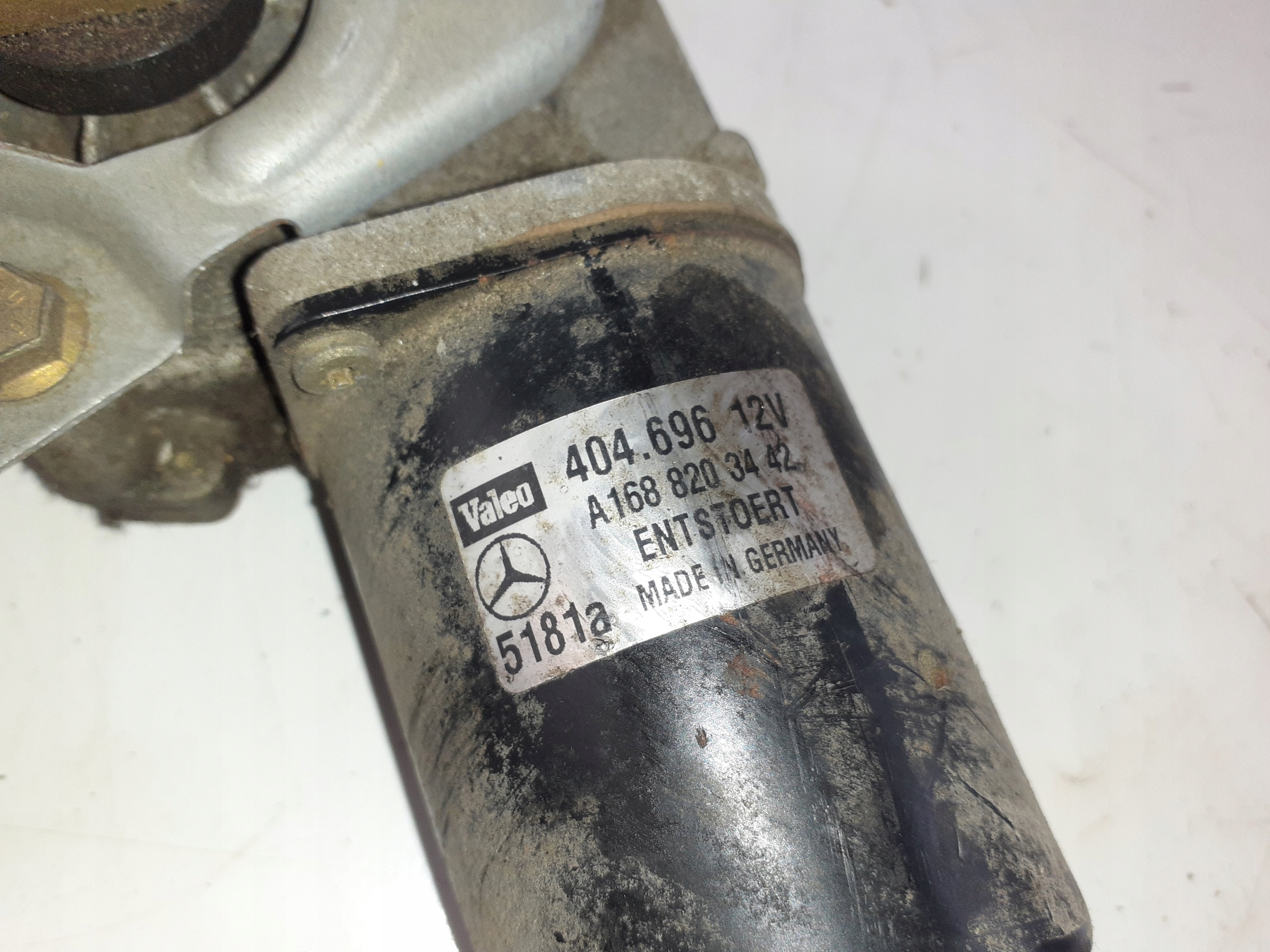 wiper mechanism front Mercedes A-Klasa W168