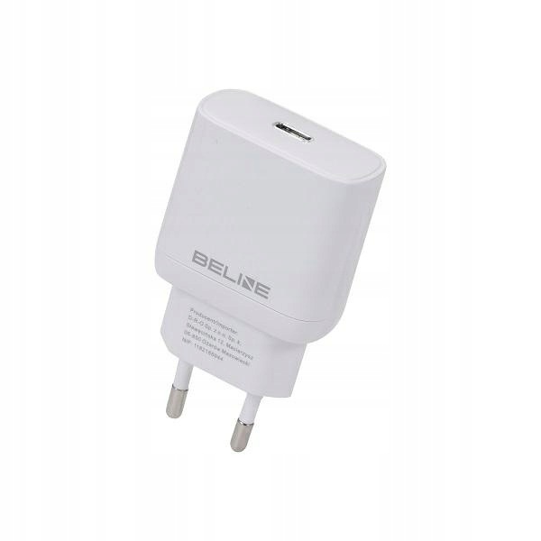 Beline Ład. siec. 1x Usb-c 30W biała /white (only head) Pd 3.0 BLNCW30 GaN