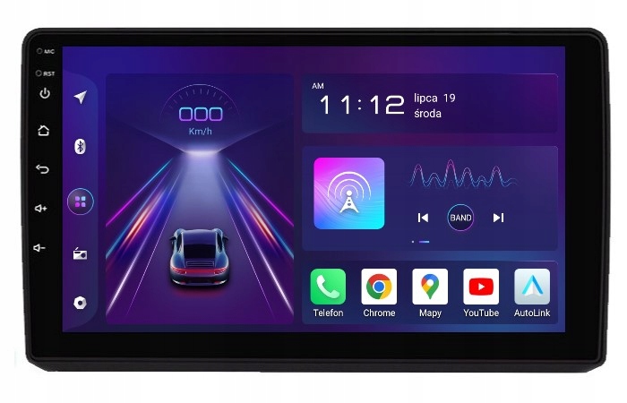 Rádio 2DIN Android Opel Zafira Meriva Combo Tigra 8/256 Gb Dsp Carplay Lte
