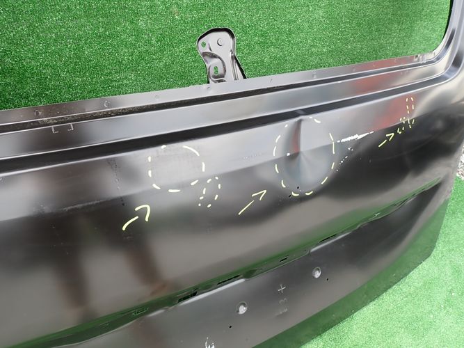 BERLINGO PARTNER IV RIFTER COMBO E 18- boot doors rear part