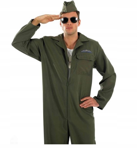 KOSTIUM PILOT MYŚLIWCA ROZMIAR XL Marka bez marki