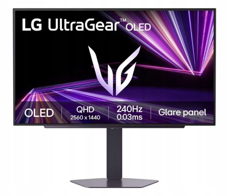 Monitor 27'' dla graczy LG UltraGear 27GX704A-B OLED 2560x1440 WQHD 240Hz