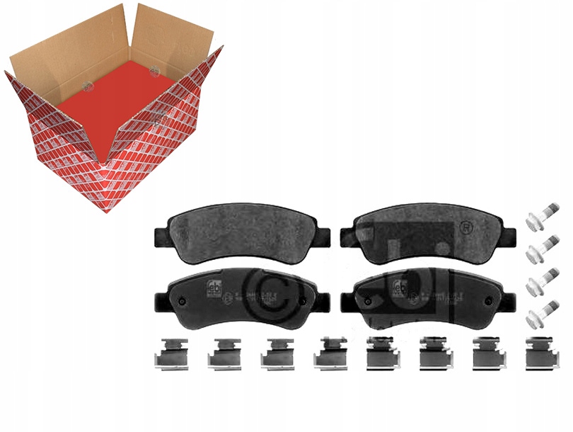 Brzdové Destičky Citroen Jumper 06- Zadní Febi Bilst Sada řidiče #35