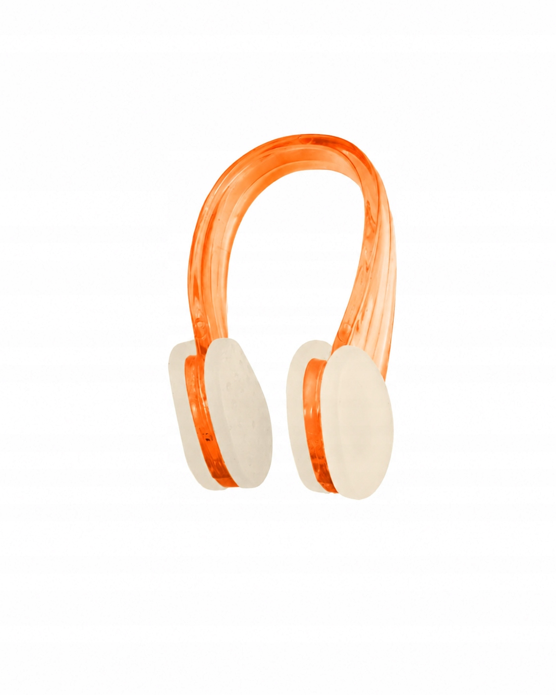 Klips na nos do pływania zatyczka zacisk silikonowy Aqua-Sport Mpx Orange