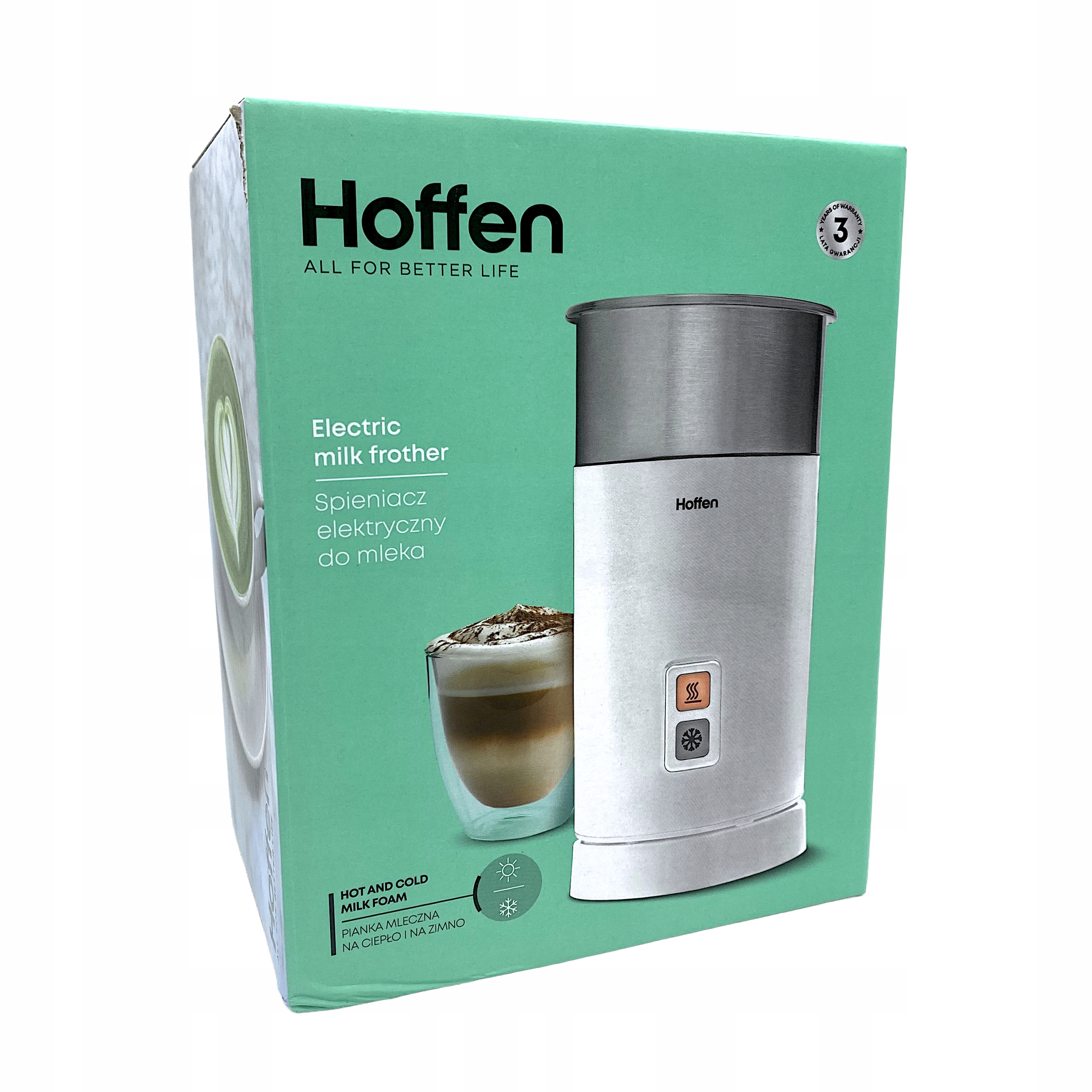 Spieniacz do mleka elektryczny Hoffen Model AK-0647