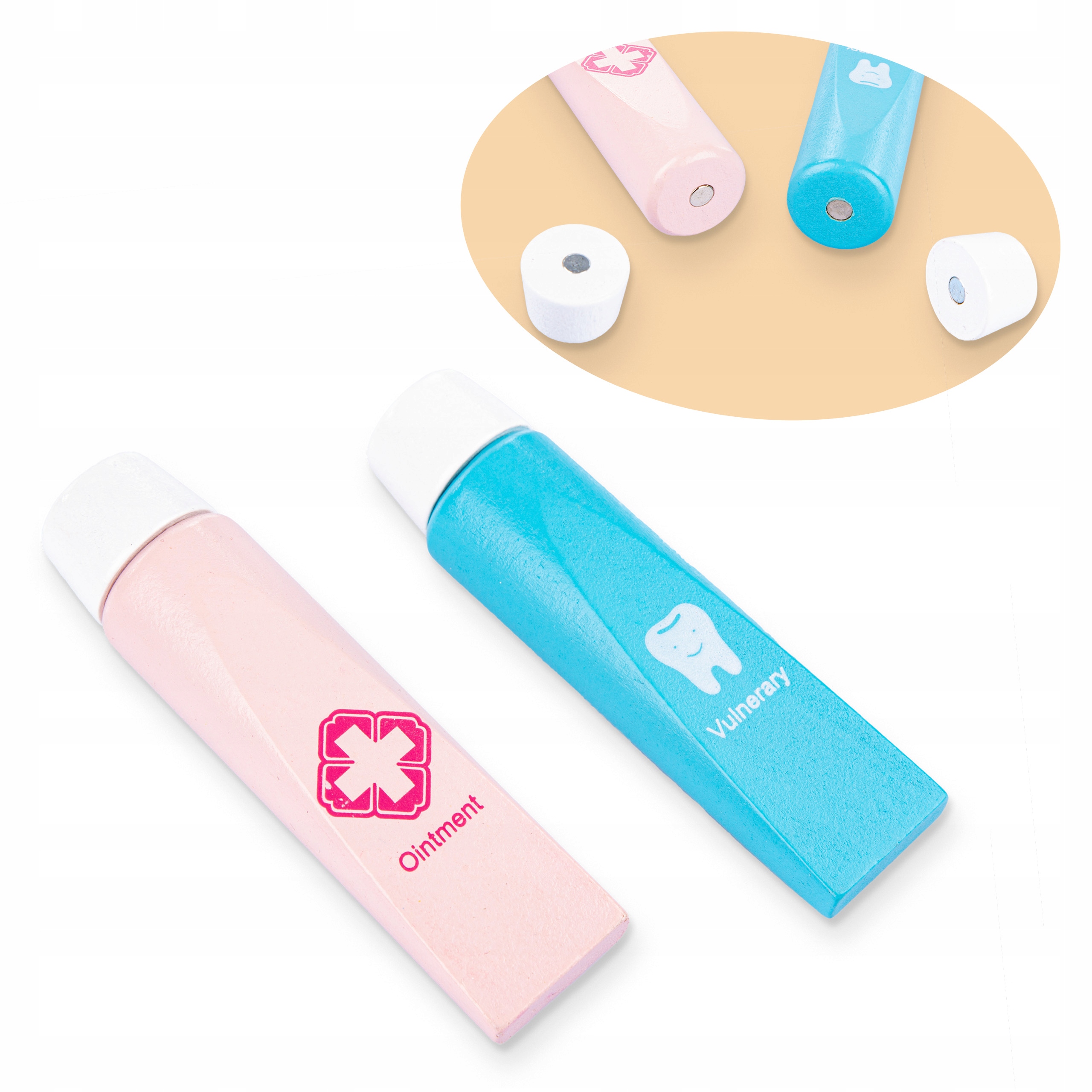 ZESTAW MAŁEGO LEKARZA DLA DZIECI DOKTOR PIELĘGNIARKA WALIZKA KINDERPLAY Bohater / Bajka brak