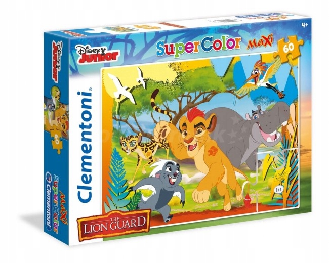 

Puzzle 60 el Maxi Lwia Straż Disney Clementoni