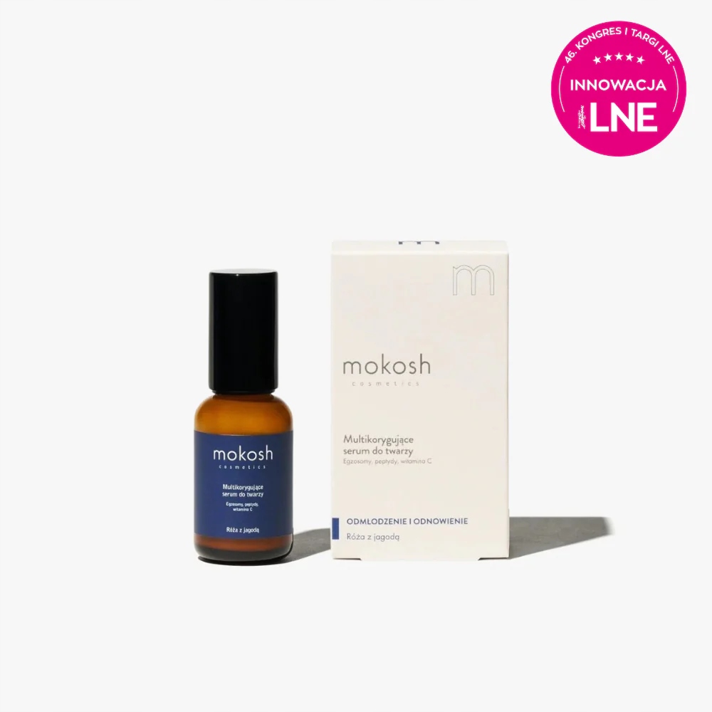 Mokosh multikorekční pleťové sérum Exosomy, peptidy, vit. C 12 ml