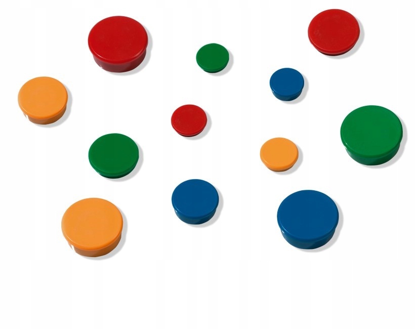 Magnesy do tablic 25 mm 10 szt