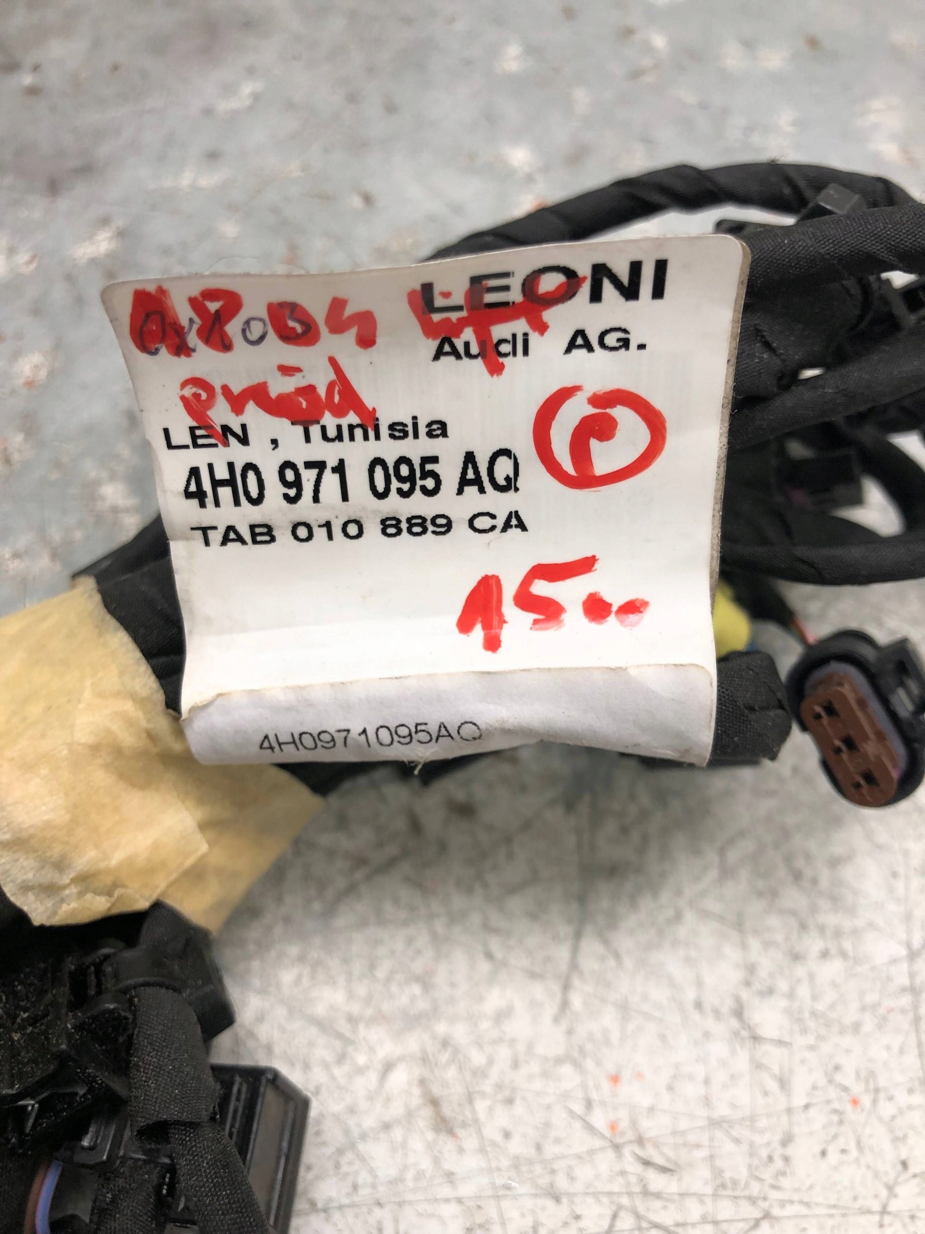 bundle PDC front AUDI A8 D4 LIFT 4H0971095AQ