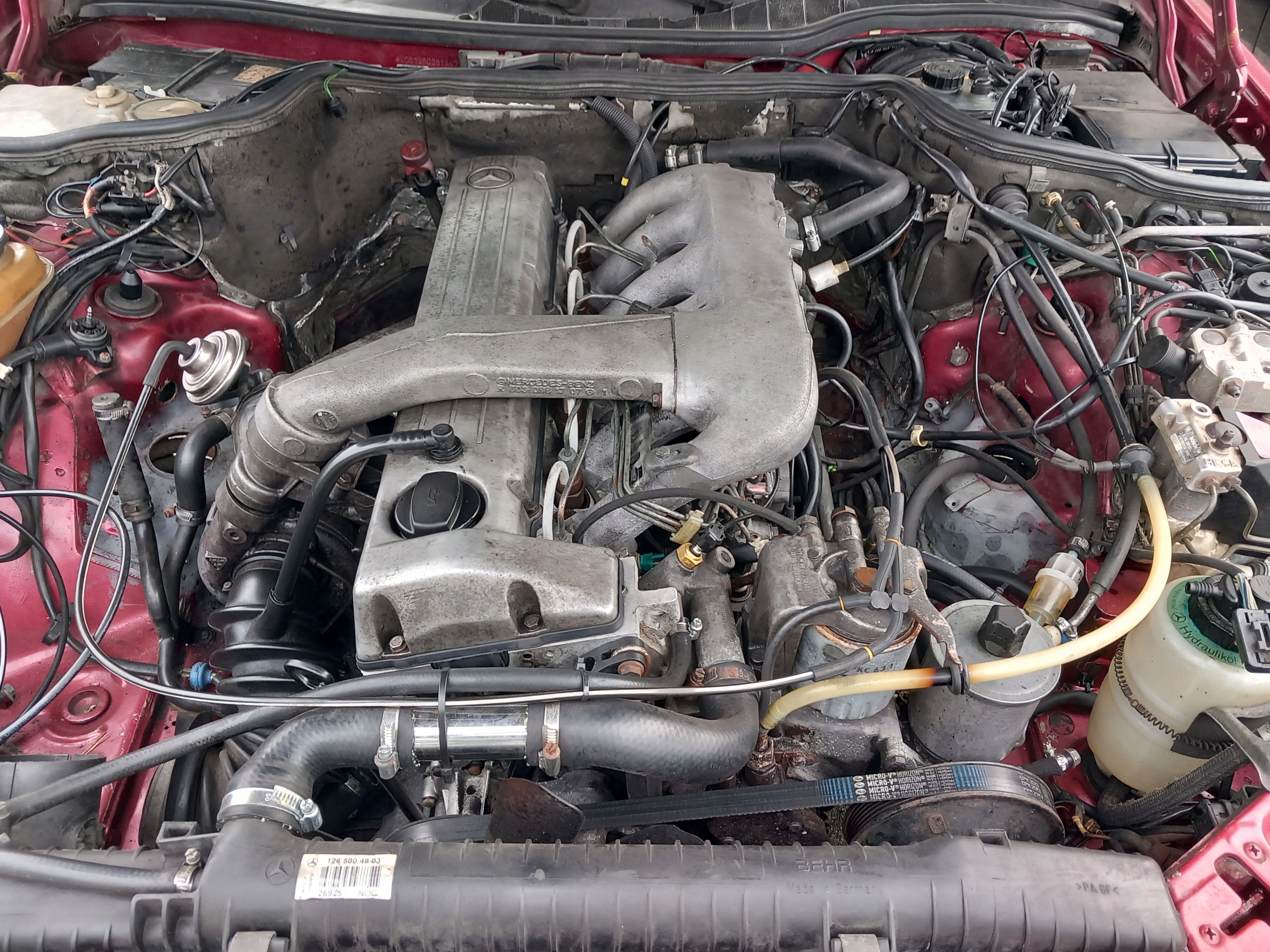 W124 двигатель 3.0 td komletny+