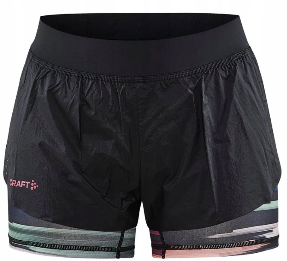 Spodenki Szorty Biegowe Szybkoschnące Craft Ctm Distance 2IN1 r. M z 299 Zł