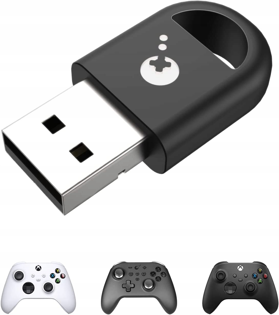 Kontroler bezprzewodowy Xbox + adapter bezprzewodowy Xbox do