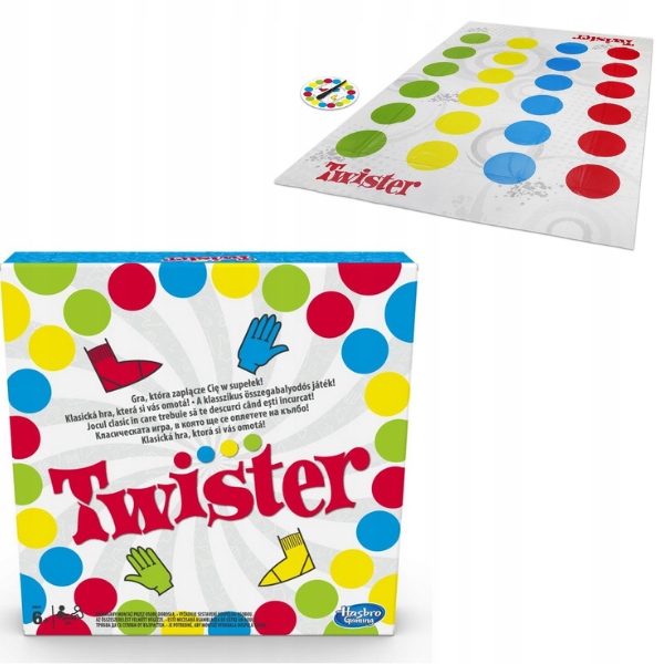 

Gra Rodzinna Zręcznościowa Towarzyska Twister