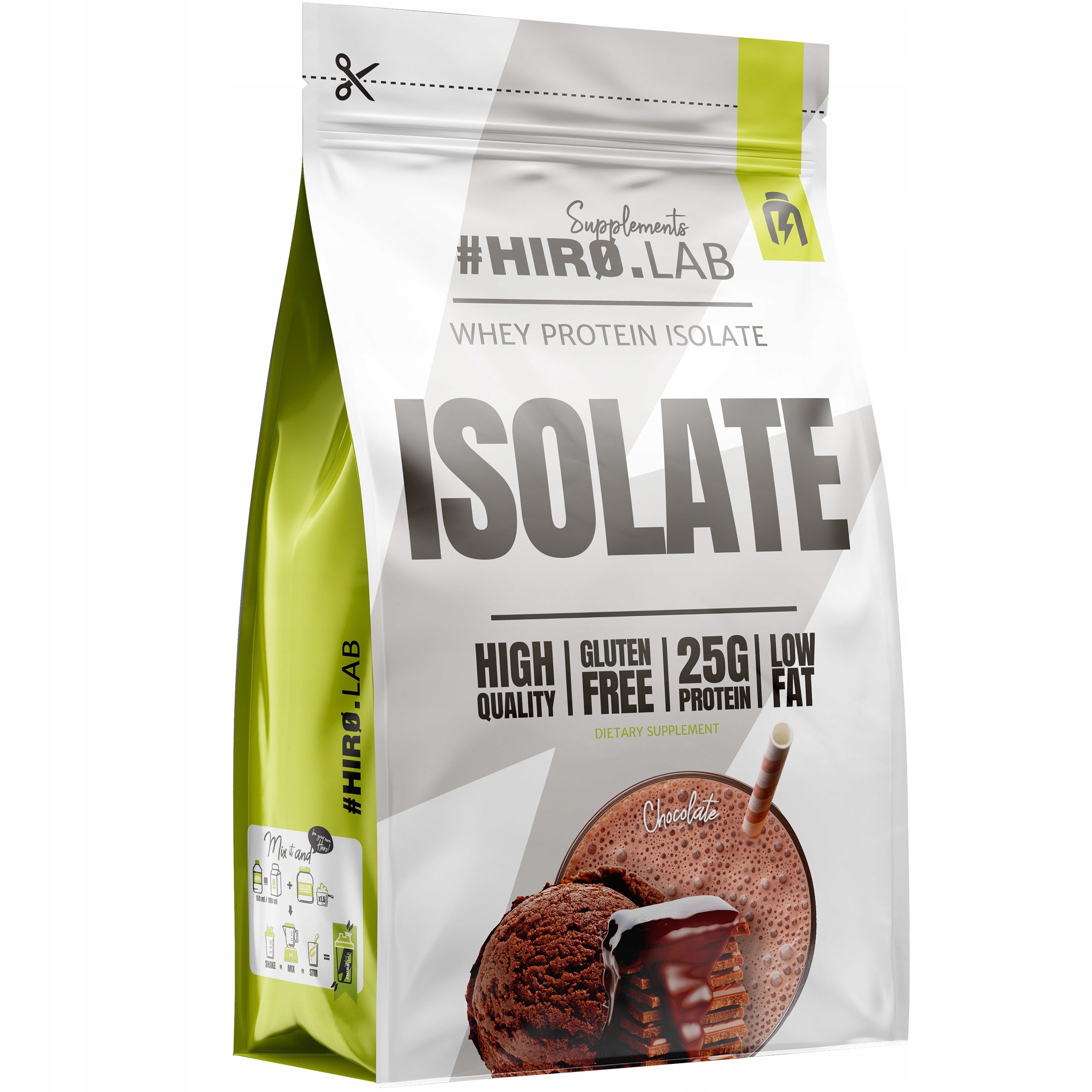 Isolate 700 g Hiro.Lab Chocolate Wpi Protein Izolát