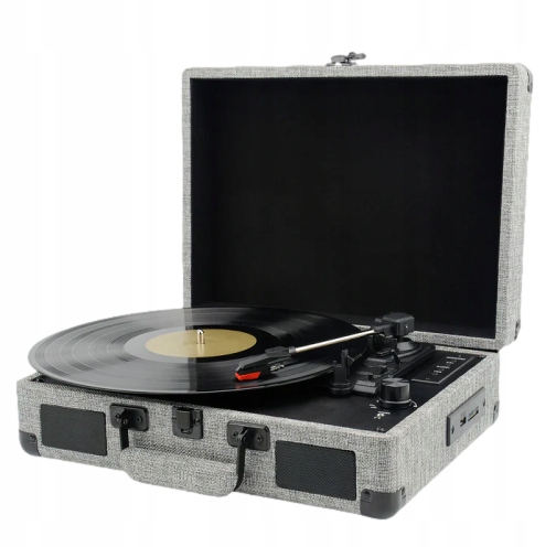 Maginon Gramofon Retro kufřík Bt nahrávání stereo desek výstup Rca Usb