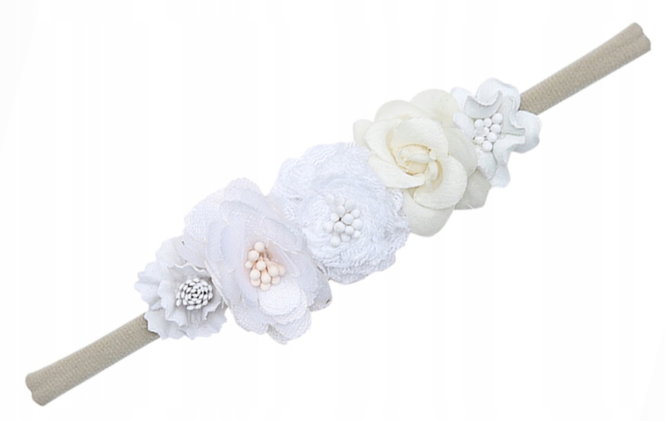 Opaska na głowę dla niemowląt mini wianek