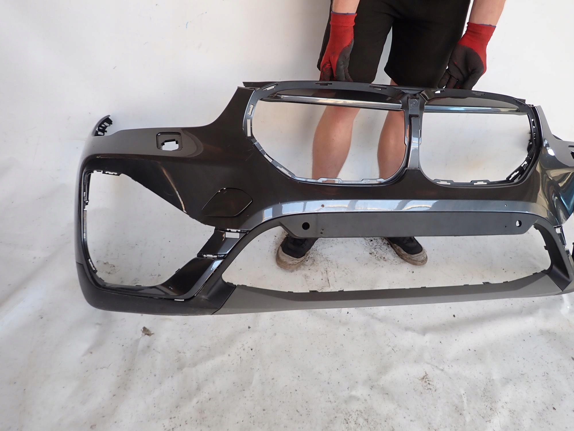 BMW X1 F48 LCI LIFT 19-22 bumper front front washer PDC